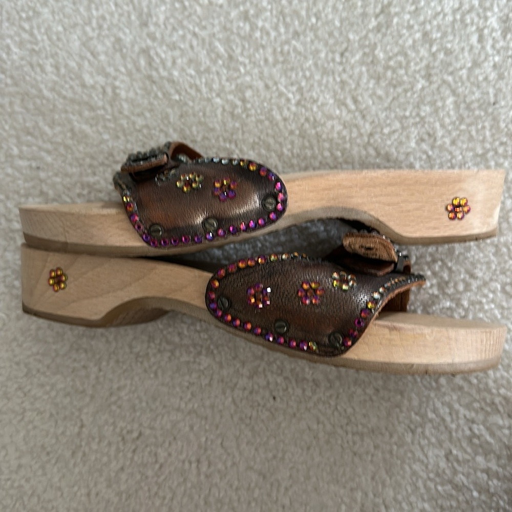 Vintage HAND JEWELED DR. SCHOLLS